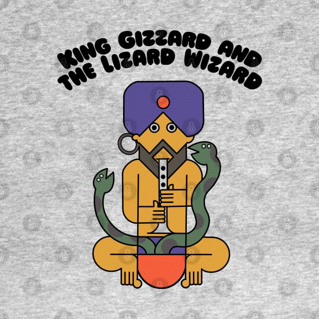 King Gizzard and the Lizard Wizard / Original Fanart Design by DankFutura